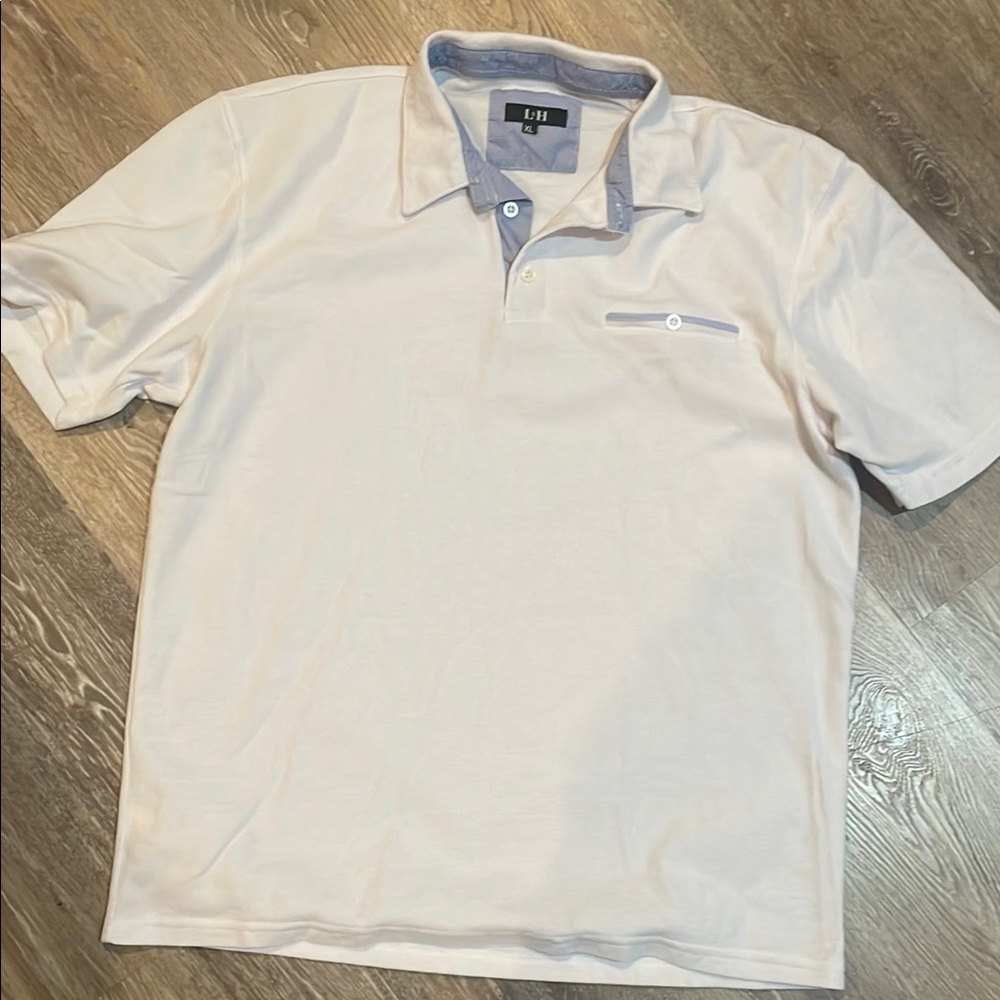Men's White Polo Shirt